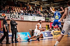 Basketball, ABL 2017/18, Grunddurchgang 31.Runde, Oberwart Gunners, Gmunden Swans, Jerome Seagears (5)