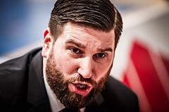 Basketball, ABL 2017/18, Grunddurchgang 31.Runde, Oberwart Gunners, Gmunden Swans, Horst Leitner (Coach)