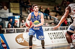 Basketball, ABL 2017/18, Grunddurchgang 31.Runde, Oberwart Gunners, Gmunden Swans, Daniel Friedrich (6)