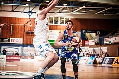 Basketball, ABL 2017/18, Grunddurchgang 31.Runde, Oberwart Gunners, Gmunden Swans, Daniel Friedrich (6)