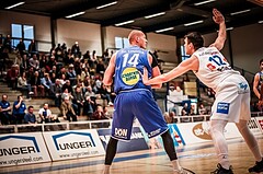 Basketball, ABL 2017/18, Grunddurchgang 31.Runde, Oberwart Gunners, Gmunden Swans, Tilo Klette (14)