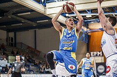 Basketball, Admiral Basketball Superliga 2019/20, Grunddurchgang 6.Runde, Oberwart Gunners, St. Pölten, Philip Jalalpoor (5)