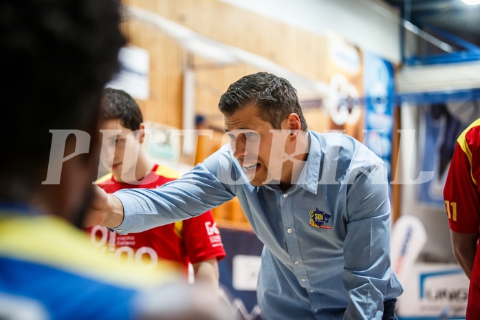 Basketball, Admiral Basketball Superliga 2019/20, Grunddurchgang 6.Runde, Oberwart Gunners, St. Pölten, Andreas Worenz (Head Coach)