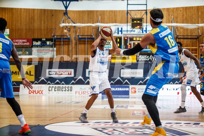 Basketball, Admiral Basketball Superliga 2019/20, Grunddurchgang 6.Runde, Oberwart Gunners, St. Pölten, Lawrence Alexander (6)