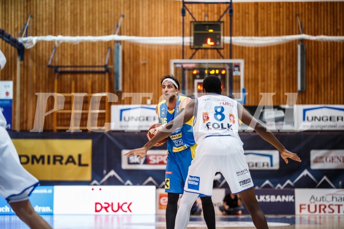 Basketball, Admiral Basketball Superliga 2019/20, Grunddurchgang 6.Runde, Oberwart Gunners, St. Pölten, Marko Kolaric (16)