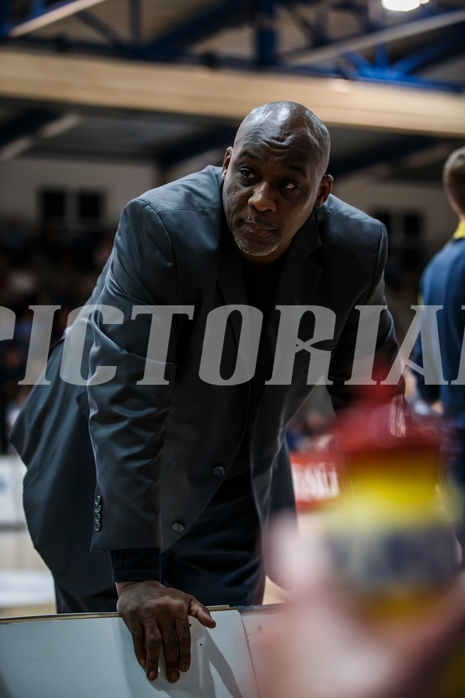 Basketball, Admiral Basketball Superliga 2019/20, Grunddurchgang 6.Runde, Oberwart Gunners, St. Pölten, John Griffin (Assistent Coach)