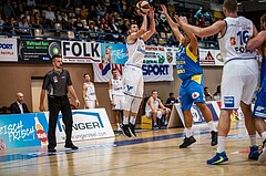 Basketball, Admiral Basketball Superliga 2019/20, Grunddurchgang 6.Runde, Oberwart Gunners, St. Pölten, Andrius Mikutis (5)