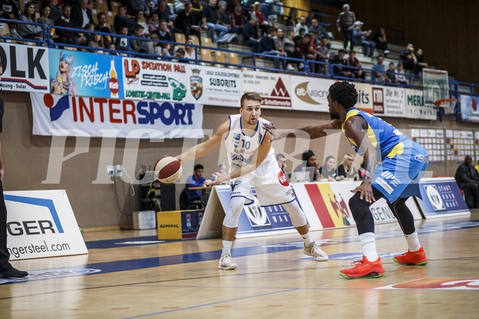 Basketball, Admiral Basketball Superliga 2019/20, Grunddurchgang 6.Runde, Oberwart Gunners, St. Pölten, Georg Wolf (10)