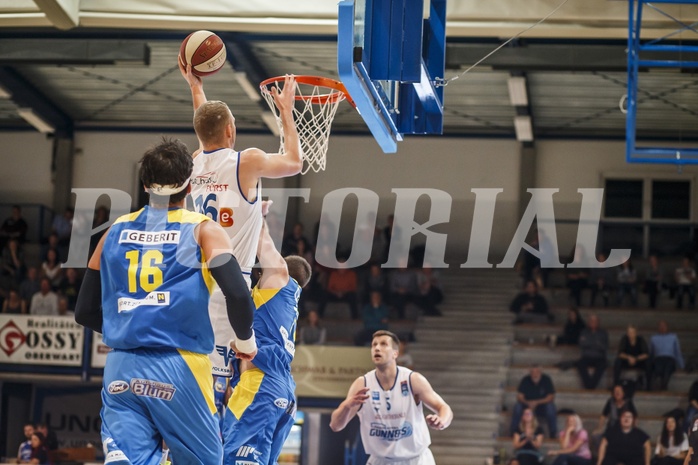 Basketball, Admiral Basketball Superliga 2019/20, Grunddurchgang 6.Runde, Oberwart Gunners, St. Pölten, Renato Poljak (16)