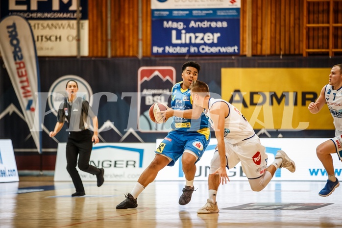 Basketball, Admiral Basketball Superliga 2019/20, Grunddurchgang 6.Runde, Oberwart Gunners, St. Pölten, Nico Kaltenbrunner (14)