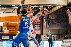 Basketball, Admiral Basketball Superliga 2019/20, Grunddurchgang 6.Runde, Oberwart Gunners, St. Pölten, Renato Poljak (16)