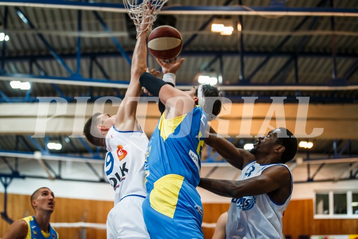Basketball, Admiral Basketball Superliga 2019/20, Grunddurchgang 6.Runde, Oberwart Gunners, St. Pölten, Marko Kolaric (16)