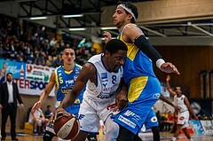 Basketball, Admiral Basketball Superliga 2019/20, Grunddurchgang 6.Runde, Oberwart Gunners, St. Pölten, Eric Katenda (8)