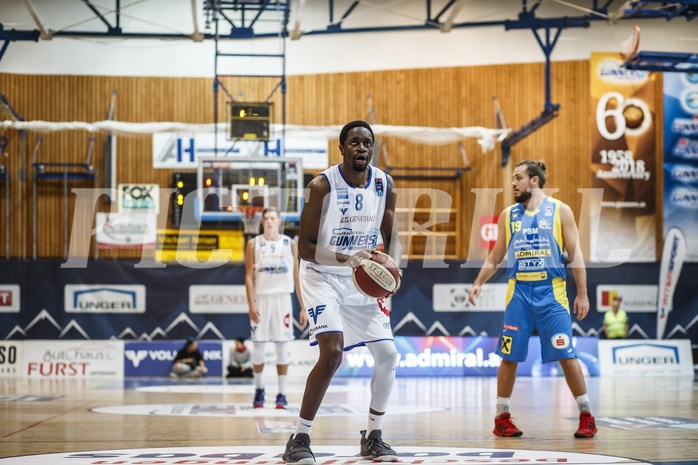 Basketball, Admiral Basketball Superliga 2019/20, Grunddurchgang 6.Runde, Oberwart Gunners, St. Pölten, Eric Katenda (8)