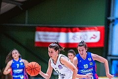 Basketball Basketball Damen Superliga 2021/22, Grunddurchgang 12.Runde Vienna D.C. Timberwolves vs. UBSC-DBBC Graz
