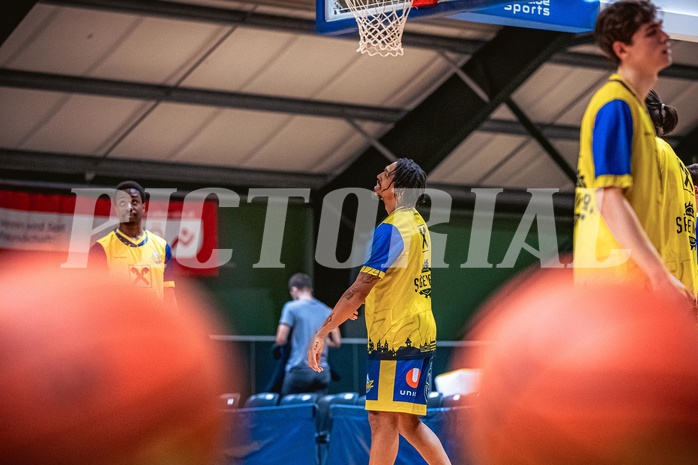 Basketball Basketball Superliga 2021/22, Grunddurchgang 18.Runde Vienna D.C. Timberwolves vs. UBSC Graz