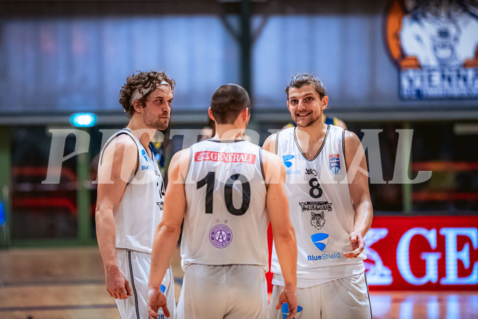 Basketball Basketball Superliga 2021/22, Grunddurchgang 18.Runde Vienna D.C. Timberwolves vs. UBSC Graz