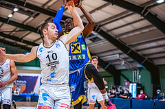 Basketball Basketball Superliga 2021/22, Grunddurchgang 18.Runde Vienna D.C. Timberwolves vs. UBSC Graz