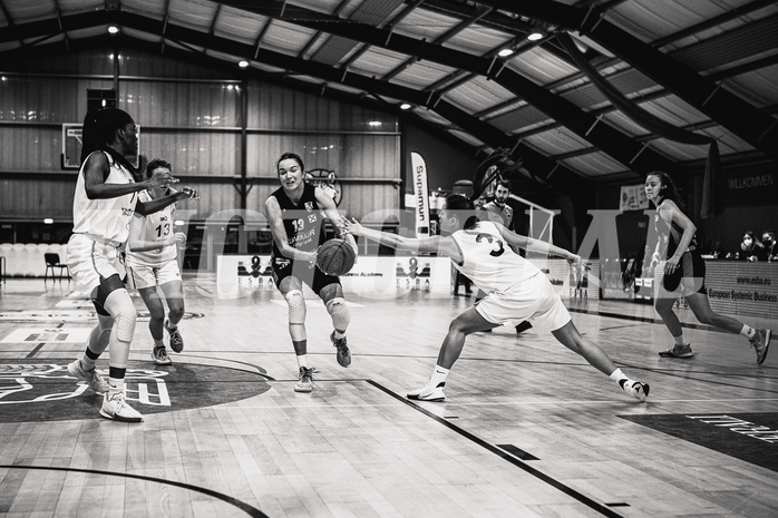 Basketball Basketball Damen Superliga 2021/22, Grunddurchgang 12.Runde Vienna D.C. Timberwolves vs. UBSC-DBBC Graz
