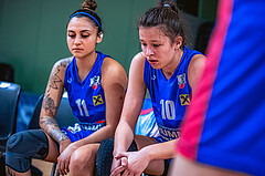 Basketball Basketball Damen Superliga 2021/22, Grunddurchgang 12.Runde Vienna D.C. Timberwolves vs. UBSC-DBBC Graz
