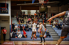 Basketball, bet-at-home Basketball Superliga 2021/22, Grunddurchgang18.Runde, Traiskirchen Lions, Klosterneuburg Dukes, Karl William Gamble Jr. (8)
