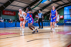 Basketball Basketball Damen Superliga 2021/22, Grunddurchgang 12.Runde Vienna D.C. Timberwolves vs. UBSC-DBBC Graz
