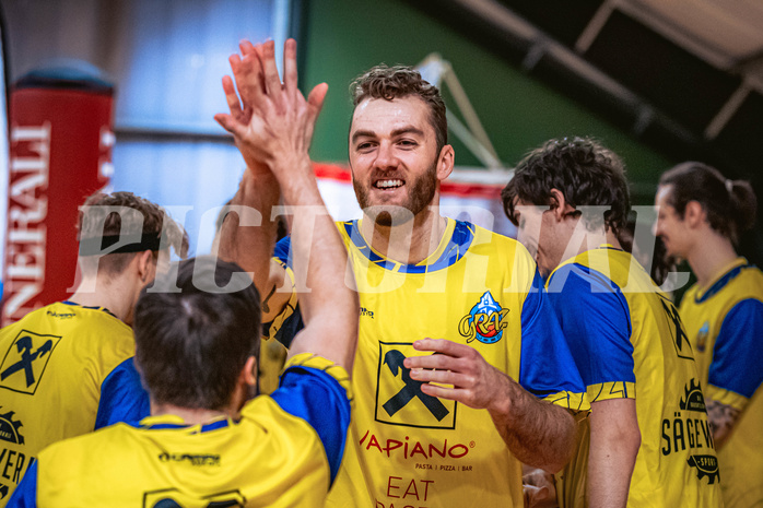 Basketball Basketball Superliga 2021/22, Grunddurchgang 18.Runde Vienna D.C. Timberwolves vs. UBSC Graz