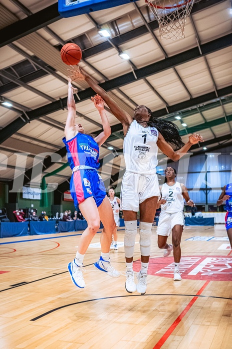 Basketball Basketball Damen Superliga 2021/22, Grunddurchgang 12.Runde Vienna D.C. Timberwolves vs. UBSC-DBBC Graz
