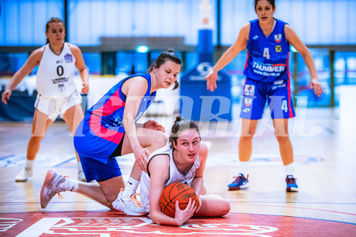 Basketball Basketball Damen Superliga 2021/22, Grunddurchgang 12.Runde Vienna D.C. Timberwolves vs. UBSC-DBBC Graz
