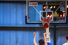 Basketball Basketball Superliga 2021/22, Grunddurchgang 18.Runde Vienna D.C. Timberwolves vs. UBSC Graz