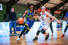 Basketball Basketball Superliga 2021/22, Grunddurchgang 18.Runde Vienna D.C. Timberwolves vs. UBSC Graz