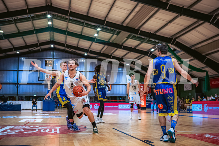 Basketball Basketball Superliga 2021/22, Grunddurchgang 18.Runde Vienna D.C. Timberwolves vs. UBSC Graz