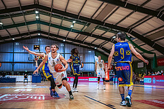 Basketball Basketball Superliga 2021/22, Grunddurchgang 18.Runde Vienna D.C. Timberwolves vs. UBSC Graz