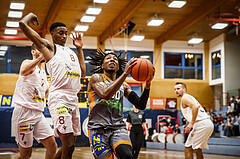 Basketball, bet-at-home Basketball Superliga 2021/22, Grunddurchgang18.Runde, Traiskirchen Lions, Klosterneuburg Dukes, James Murray-Boyles (30)