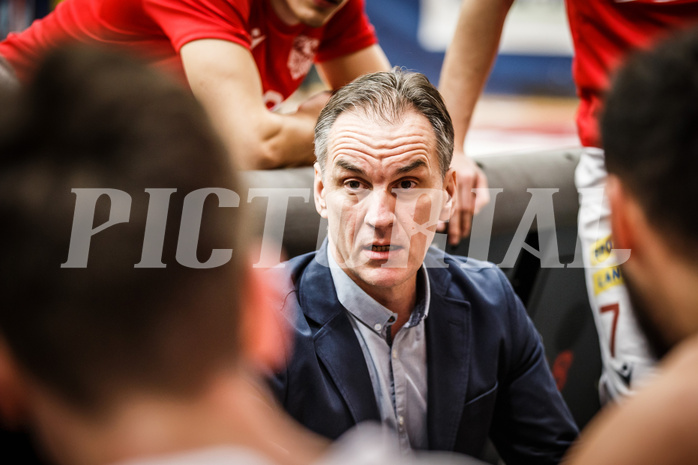 Basketball, bet-at-home Basketball Superliga 2021/22, Grunddurchgang18.Runde, Traiskirchen Lions, Klosterneuburg Dukes, Nenad Josipovic (Head Coach)