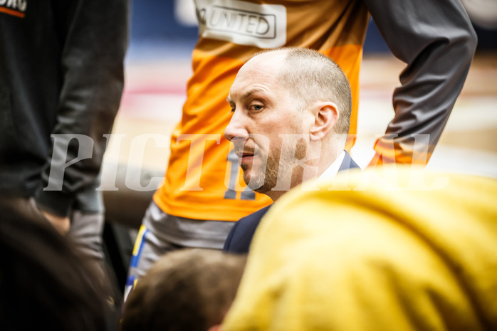Basketball, bet-at-home Basketball Superliga 2021/22, Grunddurchgang18.Runde, Traiskirchen Lions, Klosterneuburg Dukes, Christopher O´Shea (Head Coach)