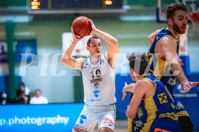 Basketball Basketball Superliga 2021/22, Grunddurchgang 18.Runde Vienna D.C. Timberwolves vs. UBSC Graz