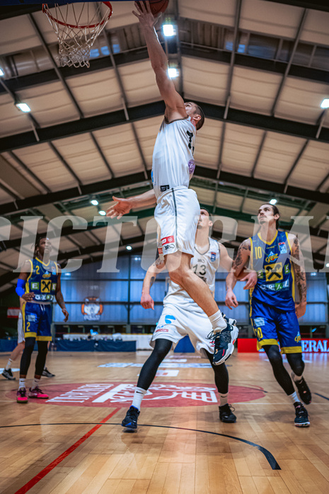 Basketball Basketball Superliga 2021/22, Grunddurchgang 18.Runde Vienna D.C. Timberwolves vs. UBSC Graz