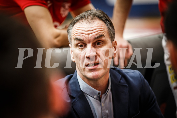 Basketball, bet-at-home Basketball Superliga 2021/22, Grunddurchgang18.Runde, Traiskirchen Lions, Klosterneuburg Dukes, Nenad Josipovic (Head Coach)