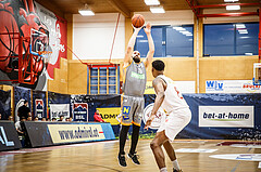 Basketball, bet-at-home Basketball Superliga 2021/22, Grunddurchgang18.Runde, Traiskirchen Lions, Klosterneuburg Dukes, Christoph Jakubowski (12)