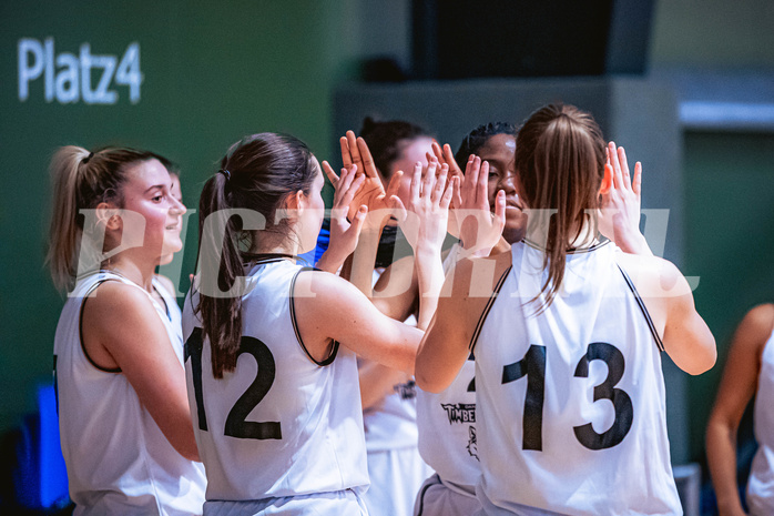 Basketball Basketball Damen Superliga 2021/22, Grunddurchgang 12.Runde Vienna D.C. Timberwolves vs. UBSC-DBBC Graz
