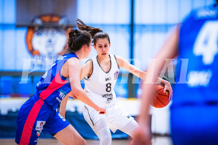 Basketball Basketball Damen Superliga 2021/22, Grunddurchgang 12.Runde Vienna D.C. Timberwolves vs. UBSC-DBBC Graz
