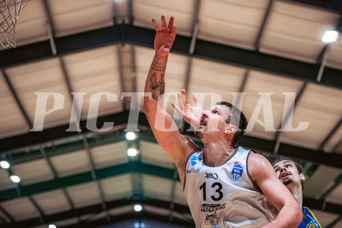 Basketball Basketball Superliga 2021/22, Grunddurchgang 18.Runde Vienna D.C. Timberwolves vs. UBSC Graz