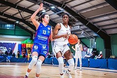 Basketball Basketball Damen Superliga 2021/22, Grunddurchgang 12.Runde Vienna D.C. Timberwolves vs. UBSC-DBBC Graz
