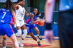 Basketball Basketball Damen Superliga 2021/22, Grunddurchgang 12.Runde Vienna D.C. Timberwolves vs. UBSC-DBBC Graz
