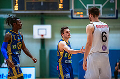 Basketball Basketball Superliga 2021/22, Grunddurchgang 18.Runde Vienna D.C. Timberwolves vs. UBSC Graz