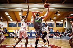Basketball, bet-at-home Basketball Superliga 2021/22, Grunddurchgang18.Runde, Traiskirchen Lions, Klosterneuburg Dukes, Christoph Jakubowski (12)