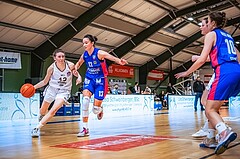 Basketball Basketball Damen Superliga 2021/22, Grunddurchgang 12.Runde Vienna D.C. Timberwolves vs. UBSC-DBBC Graz

