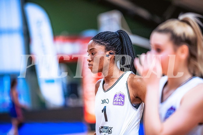 Basketball Basketball Damen Superliga 2021/22, Grunddurchgang 12.Runde Vienna D.C. Timberwolves vs. UBSC-DBBC Graz
