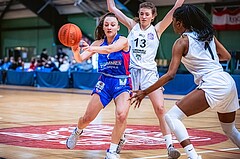 Basketball Basketball Damen Superliga 2021/22, Grunddurchgang 12.Runde Vienna D.C. Timberwolves vs. UBSC-DBBC Graz
